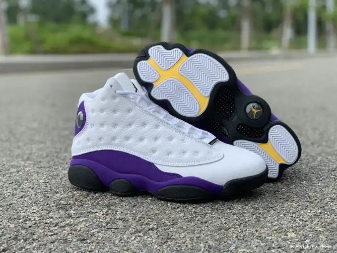Rep Air 13 Jordan 414571-105 Lakers 0426